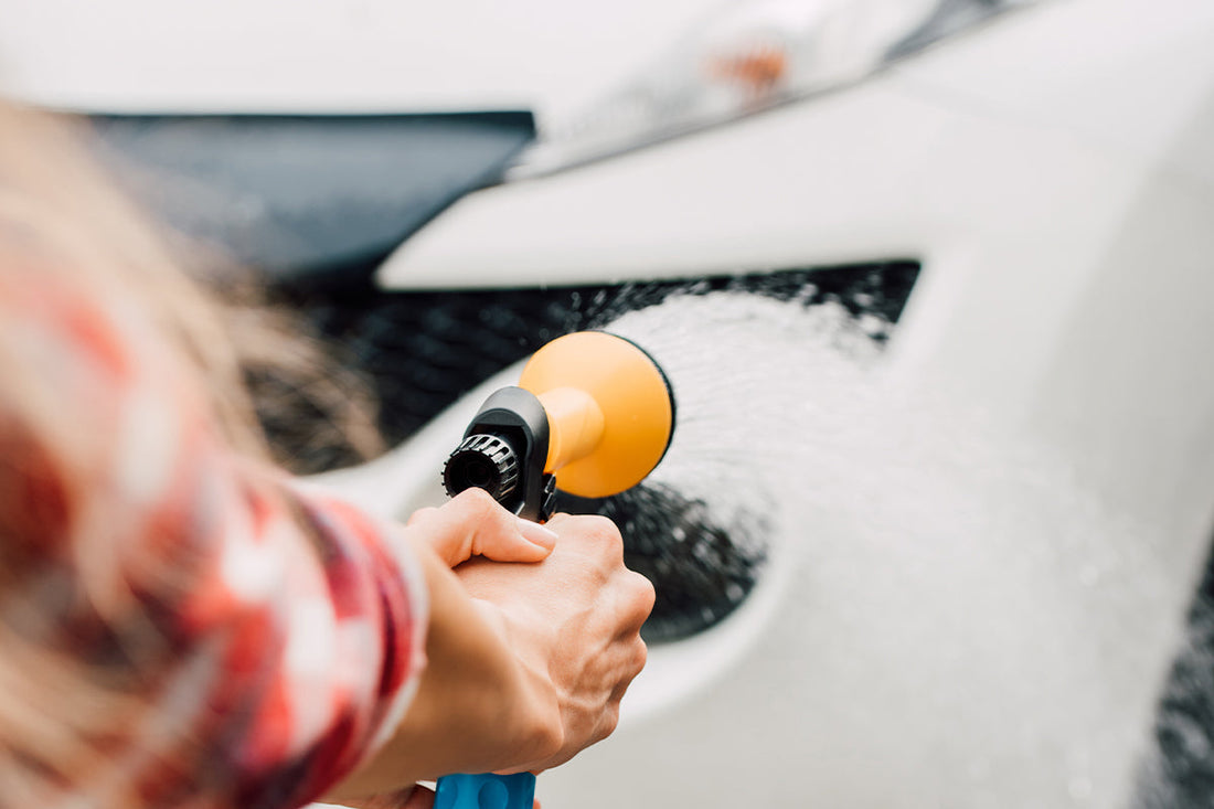 How to wash your car.